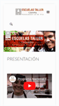 Mobile Screenshot of programaescuelastallercolombia.com